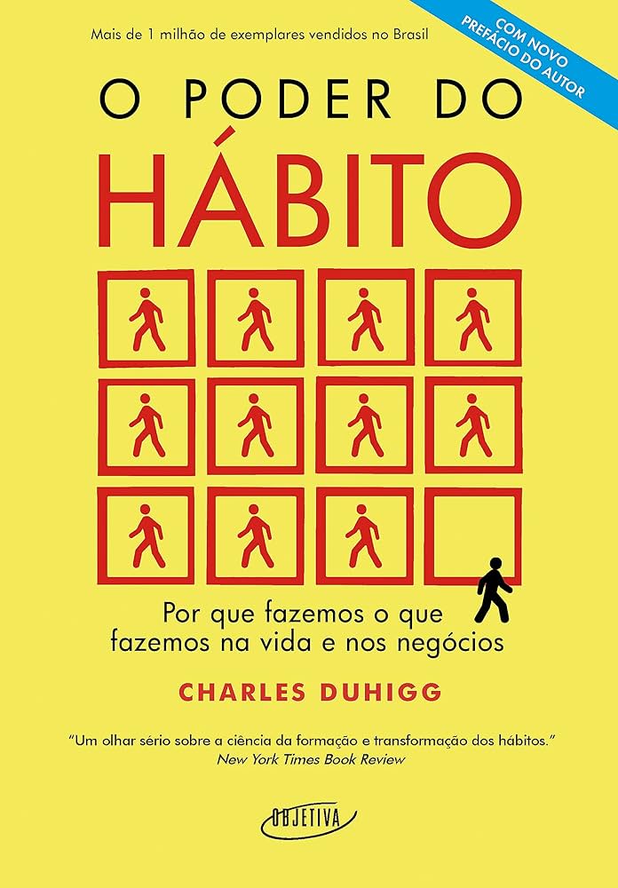 Capa do livro O Poder Do Habito, de Charles Duhigg